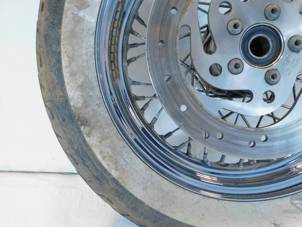 Harley Davidson Road King & Electra Glide Profile Laced Front Wheel Rim w/ Tire - C3 Cycle