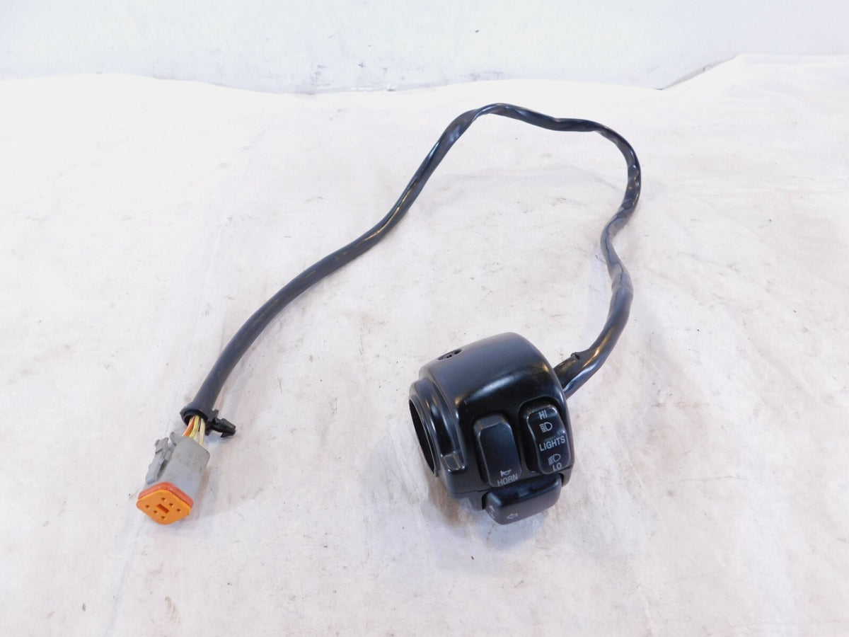 Harley Davidson Softail Dyna Sportster Left Handlebar Horn Turn Signal Switches - C3 Cycle