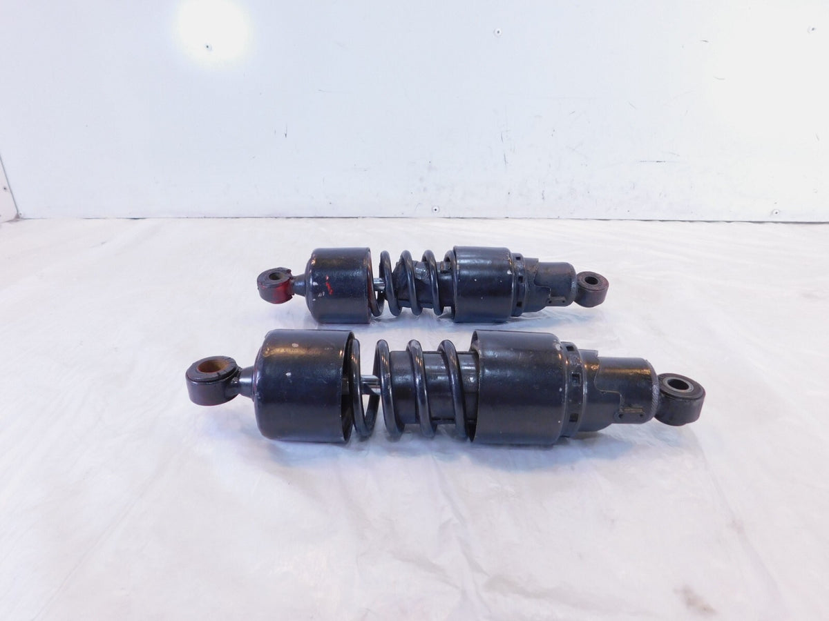 Harley Davidson Sportster 883 & 1200 Black Red Rear Shock Absorbers Pair 11.5" - C3 Cycle