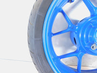 2007 2008 2009 2010 2011 2012 Triumph Tiger 1050 SE Blue Rear Wheel Rim & Tire - C3 Cycle