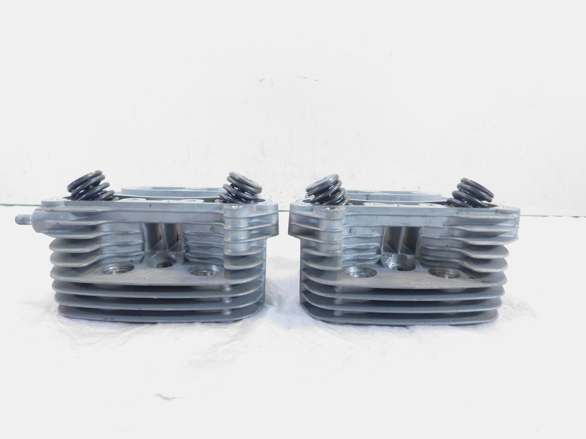 Harley Davidson Sportster 883 Hugger & Custom Silver Cylinder Heads w/ Valves - C3 Cycle