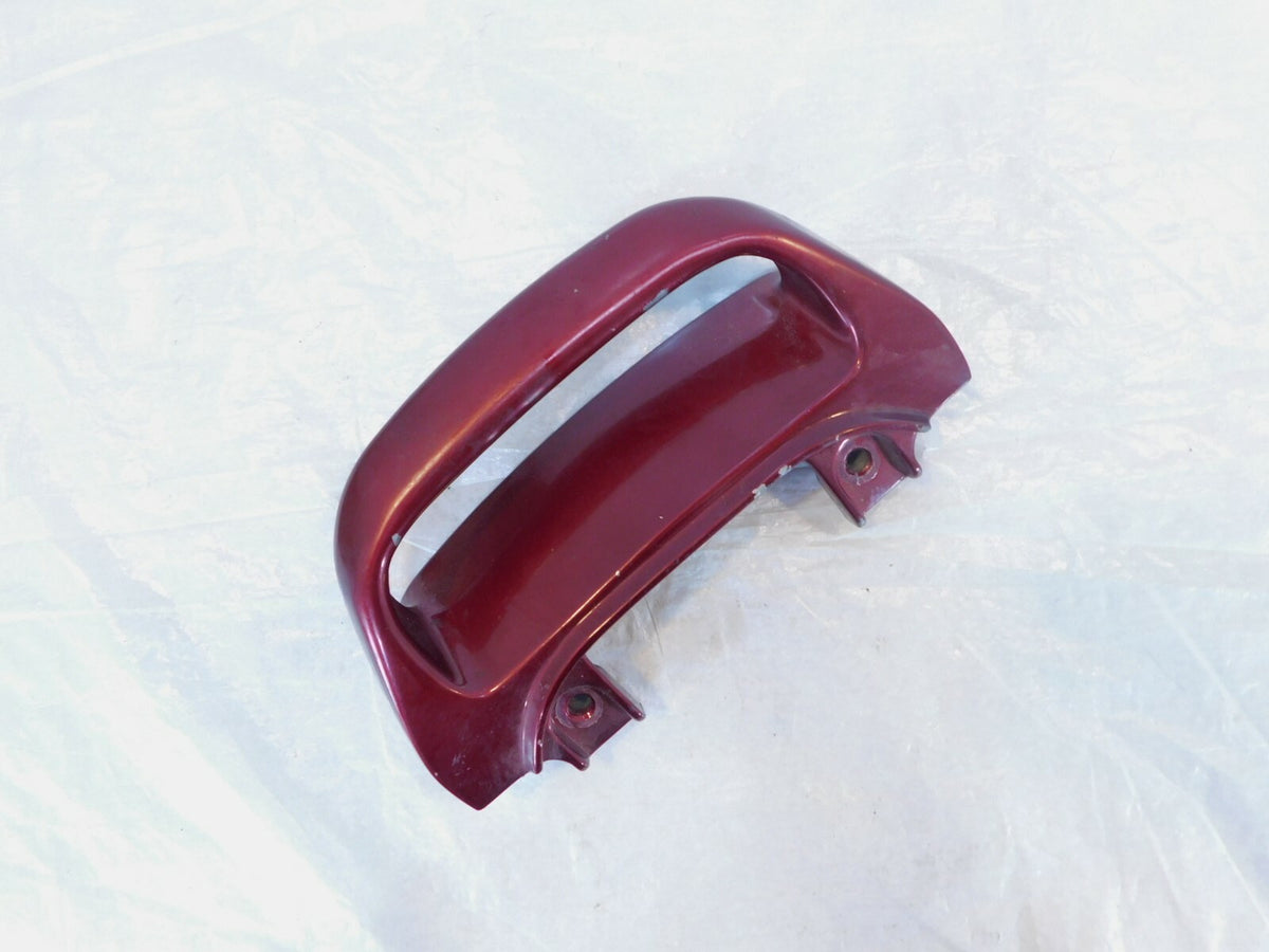 94-01 Kawasaki Ninja ZX-11 ZX1100 Red Rear Passenger Seat Grab Bar Grip Handle - C3 Cycle