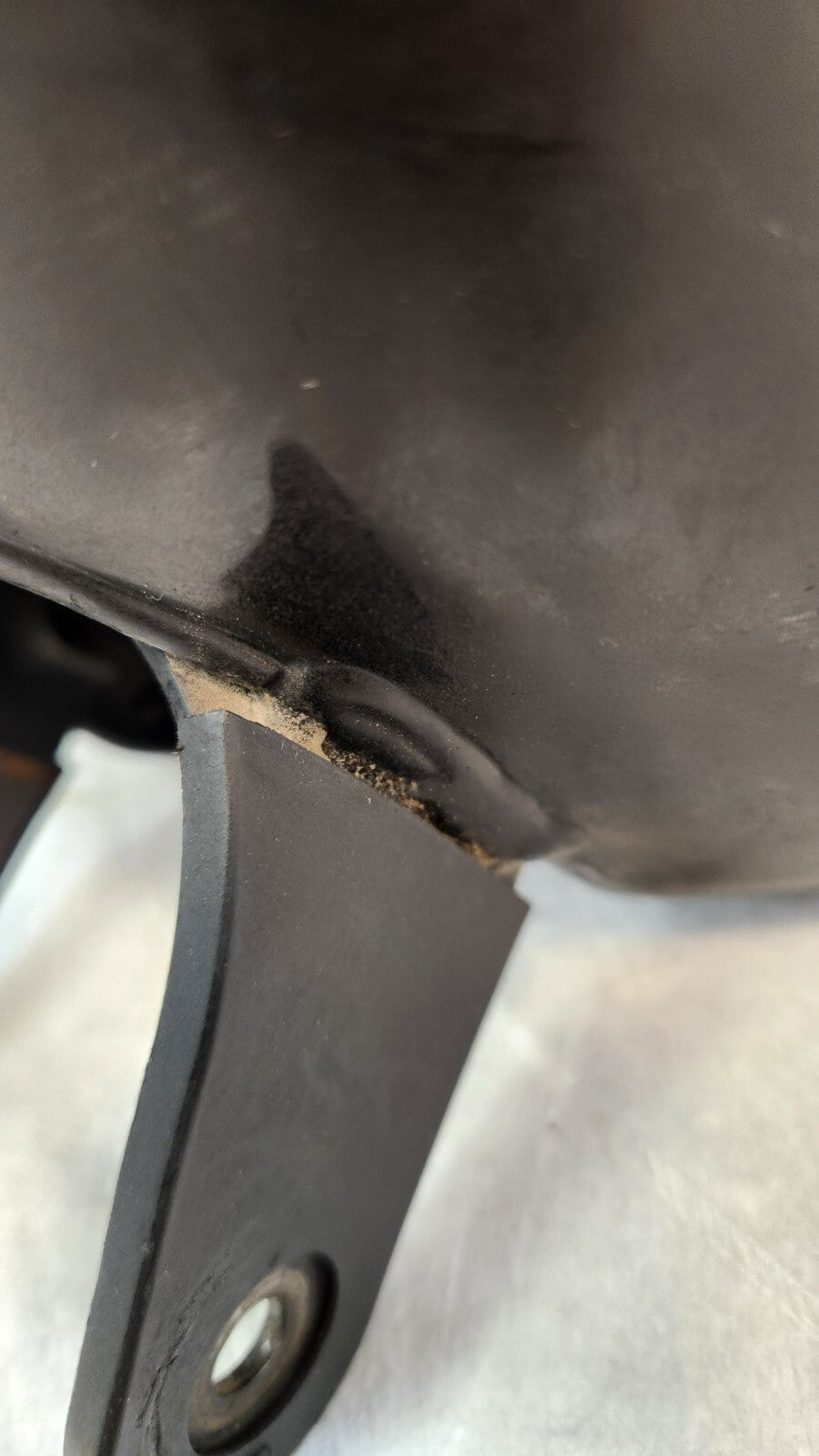 Harley Sportster 883 & 1200 Iron Black Fuel Gas Petrol Tank Reservoir - Damage - C3 Cycle