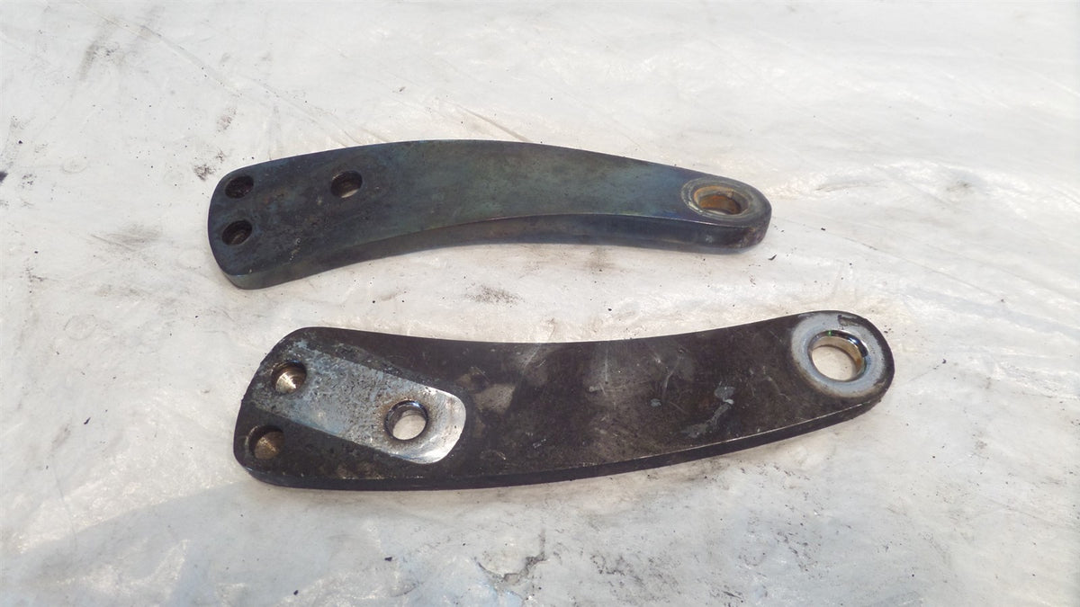 Harley Davidson Dyna Super Glide Low Rider Front Footpeg Footrest Mount Brackets - C3 Cycle