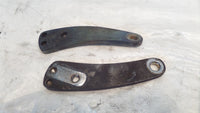 Harley Davidson Dyna Super Glide Low Rider Front Footpeg Footrest Mount Brackets - C3 Cycle