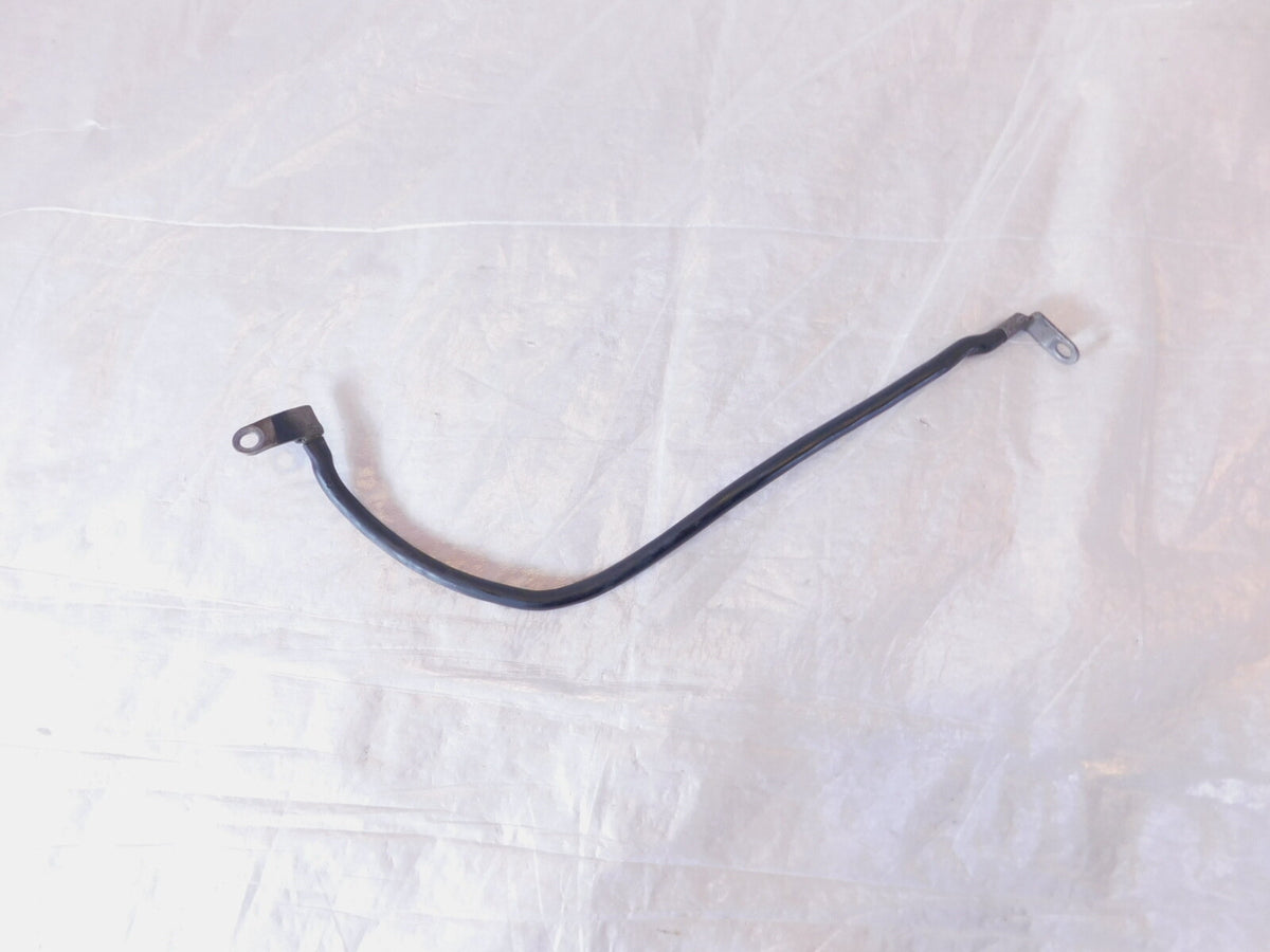 1983 83 Honda GL650 Silverwing 650 Black Negative Battery Ground Cable Wire Lead - C3 Cycle