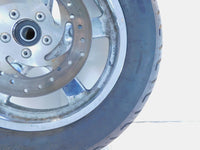 2011- 2012 Harley Davidson Sportster XL1200C Custom Chrome Rear Wheel Rim & Tire - C3 Cycle