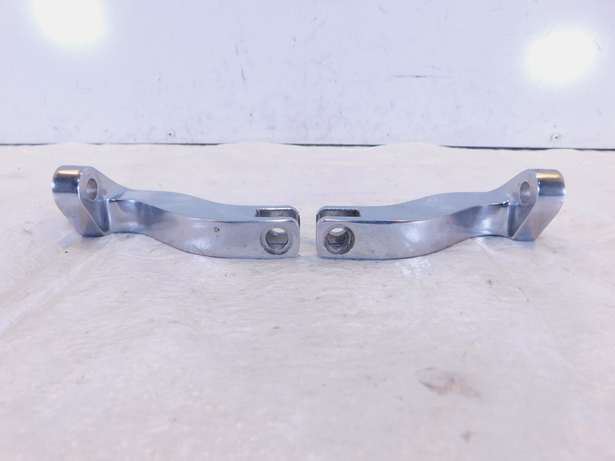 Harley Touring Road King Street Glide Right Passenger Peg Footpeg Mount Brackets - C3 Cycle