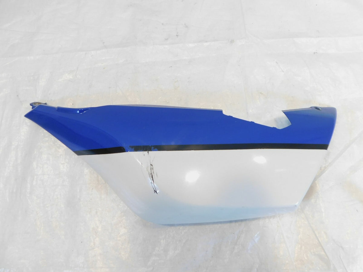 BMW K1200S & K1300S Blue/White Left Rear Tail Section Trim Fairing Cowling Cover - C3 Cycle