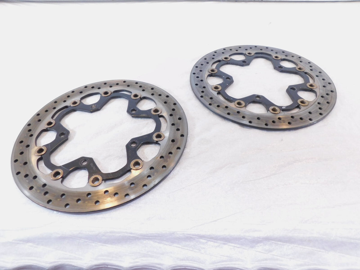 2008-2019 Suzuki Hayabusa GSX1300R Busa B-King Front Wheel Brake Disc Rotors - C3 Cycle