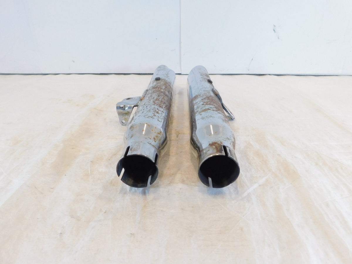 Harley Davidson Sportster 883 & 1200 Chrome Exhaust Header Pipe Mufflers