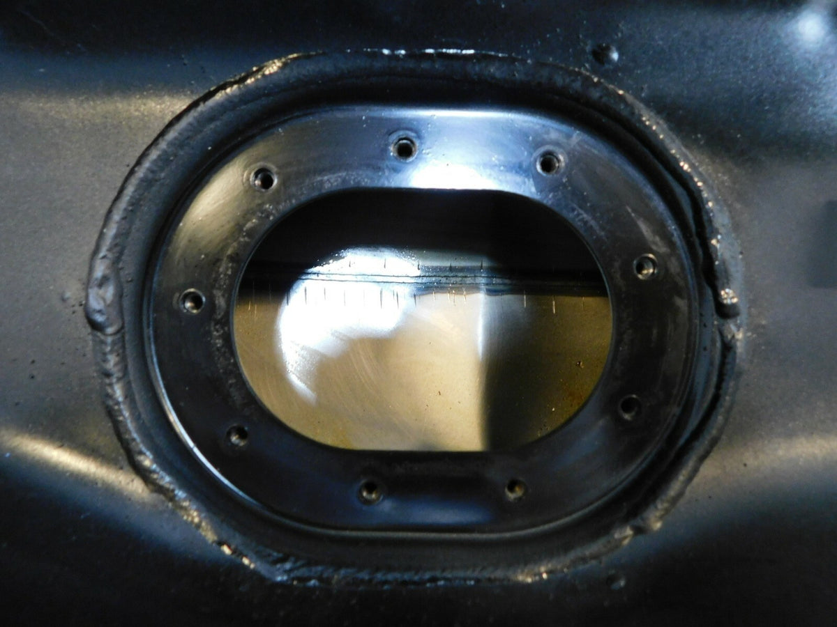 2019-2020 Triumph Street Twin 900 Black Gas Petrol Fuel Tank Reservoir - Dented - C3 Cycle