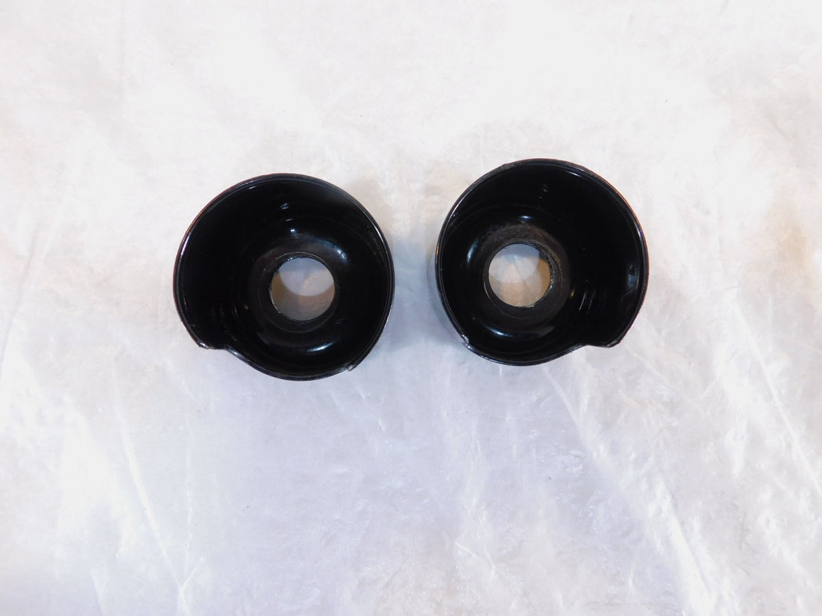 Harley Davidson Sportster 883 & 1200 Black Rear Shock Absorber Top Bolt Covers - C3 Cycle