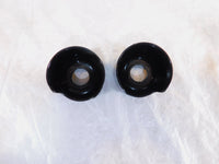 Harley Davidson Sportster 883 & 1200 Black Rear Shock Absorber Top Bolt Covers - C3 Cycle