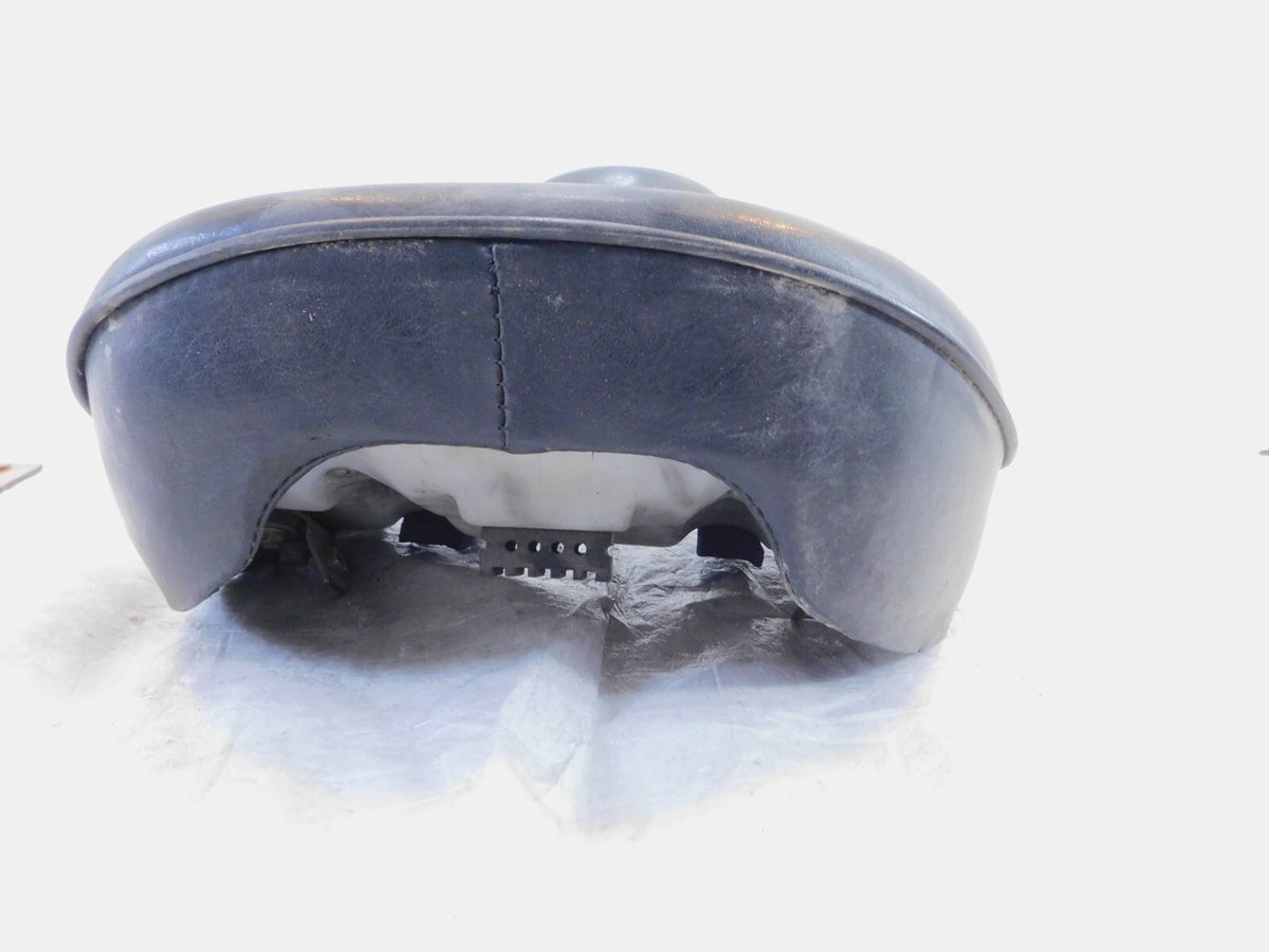 1986-2001 Suzuki Savage 650 LS650 Black Front Main Rider Seat Saddle Pad - tears - C3 Cycle