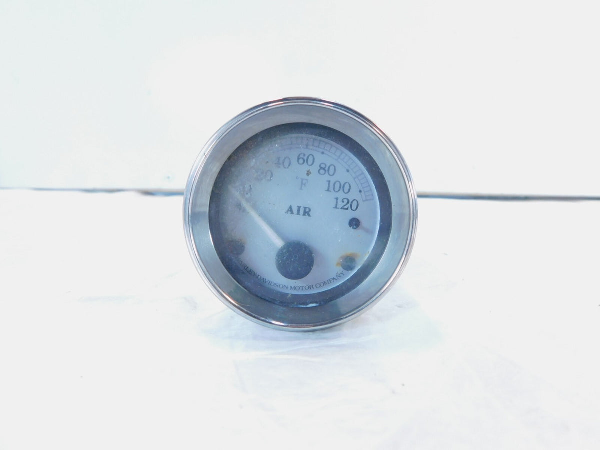 Harley Touring Electra Glide Ultra Classic Engine Air Temperature Silver Gauge - C3 Cycle