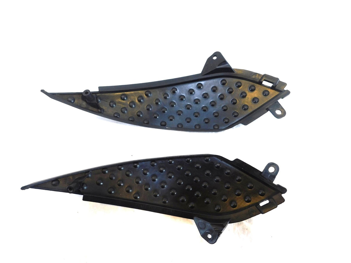 Kawasaki Ninja ZX6R ZX636 ZX6RR ZX600 Right/Left Fuel Gas Tank Trim Pad Covers - C3 Cycle
