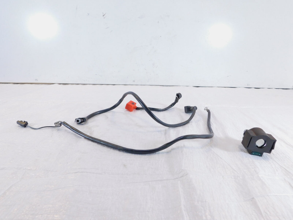 13-14 Suzuki GW250 Inazuma 250 L3 L4 Starter Solenoid Relay & Battery Cable Lot - C3 Cycle