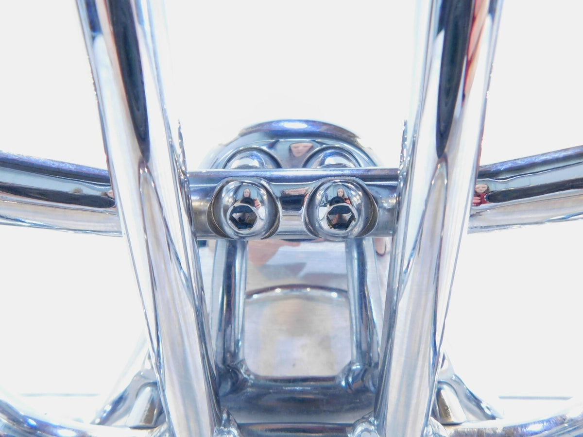 02-06 Harley Davidson V-Rod VRSC VRSCA Chrome Rear Passenger Back Rest Sissybar - C3 Cycle