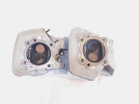 Harley Davidson Touring Softail & Dyna Silver Cylinder Heads & Valves w/ Springs - C3 Cycle