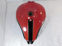 Triumph America & Speedmaster Red / Black Gas Petrol Fuel Tank Reservoir  -Dents