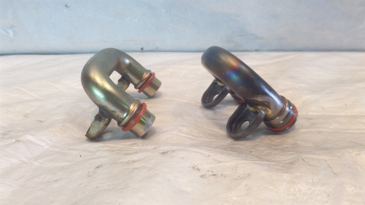2001 & 2002 Yamaha YZFR6 R6 Engine Motor Crankcase & Oil Pump Hose Line Pipes - C3 Cycle
