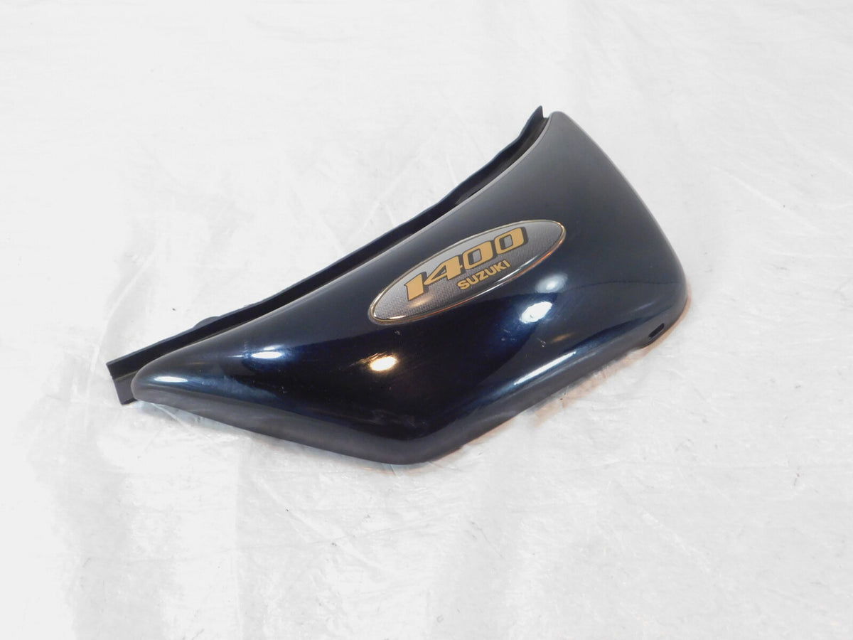 Suzuki Intruder Boulevard S83 VS1400 Black Right Side Frame Cover Cowling Panel - C3 Cycle