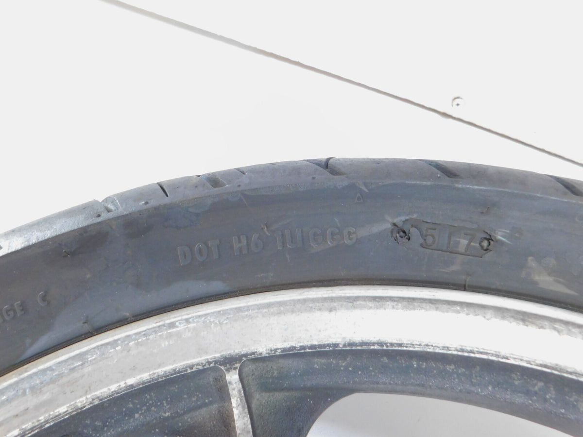 Kawasaki LTD Belt KZ440 KZ440D Front Spoked Mag Wheel Rim & Tire 19" x 1.85" - C3 Cycle