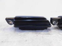 Harley Davidson FXR Dyna Sportster & Softail Black Front Footrest Footpeg Pegs - C3 Cycle