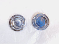 Suzuki Bandit 600 & 1200 GSF1200 GSF600 Chrome Rear Frame Hole Cover Insert Caps - C3 Cycle