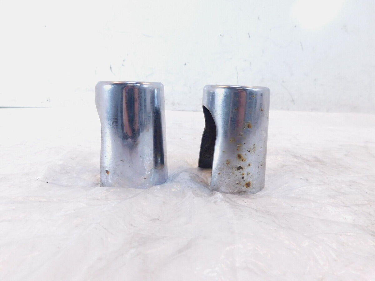 Harley Dyna Wide & Super Glide Low Rider Chrome Rear Shock Absorber Bolt Covers