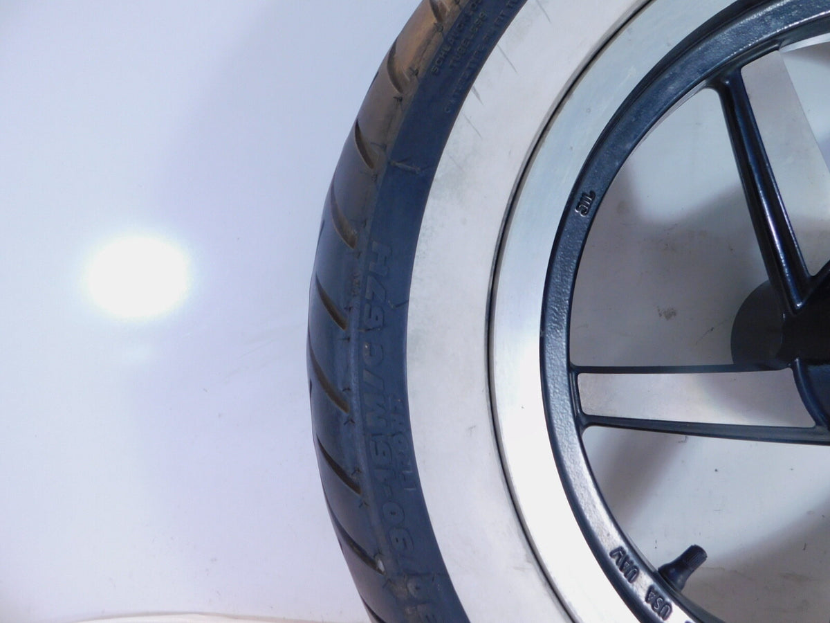 1999 & 2000 Victory Standard V92 Cruiser Cast 5-Spoke Front Wheel Rim & Tire - C3 Cycle