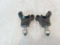 2010 2011 2012 2013 Kawasaki Z1000 ZR1000 Lower Handlebar Riser Clamp Mounts - C3 Cycle