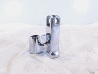 Harley Davidson Dyna FXDWG Wide Glide Black Left Forward Controls Mount Bracket - C3 Cycle
