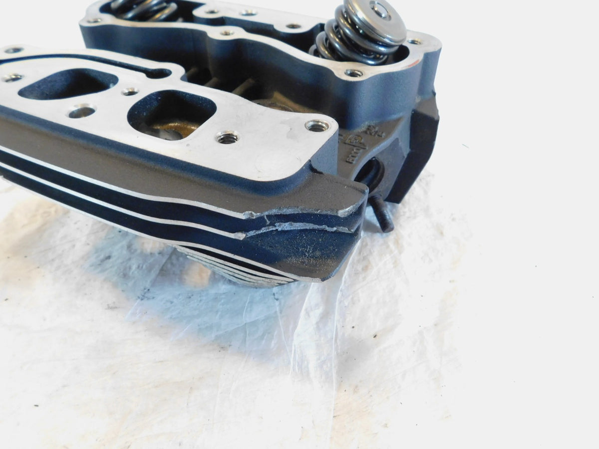 Harley Davidson Touring Softail & Dyna Black Cylinder Heads w/ Springs & Valves - C3 Cycle