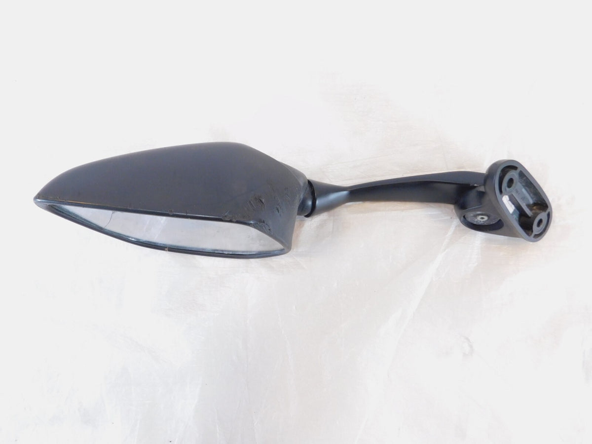 2019-2022 Yamaha YZFR3 YZF R3 Black Front Left Side Rear View Mirror- Cracked - C3 Cycle
