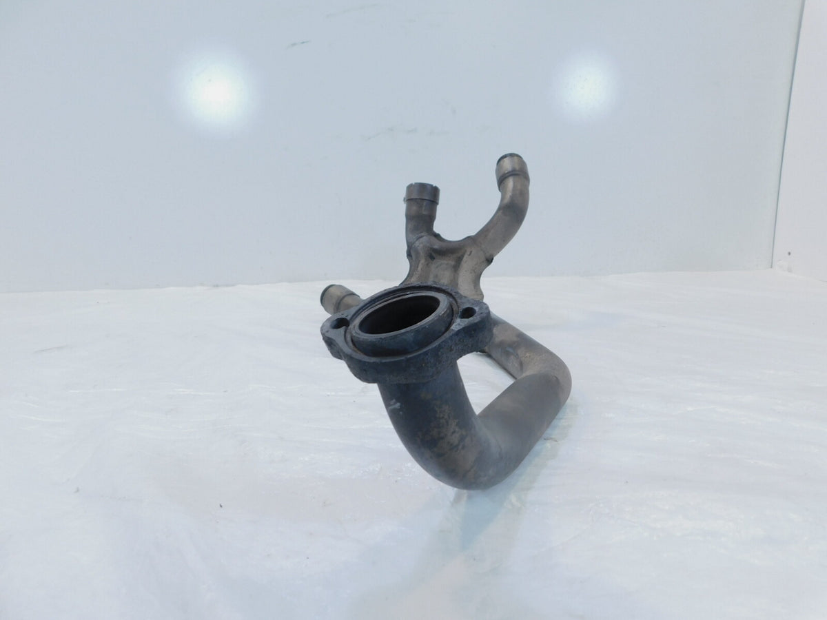 01-02 Ducati Monster 400 600 750 Horizontal Exhaust Manifold Header Pipes - Rash