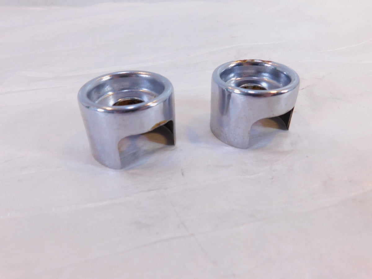 Harley Davidson Sportster 883 & 1200 Rear Shock Absorber Upper Mount Bolt Covers - C3 Cycle