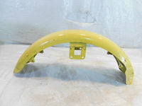 1996 & 1997 Kawasaki Vulcan 1500L Yellow Front Wheel Fender Mudguard - Dents - C3 Cycle