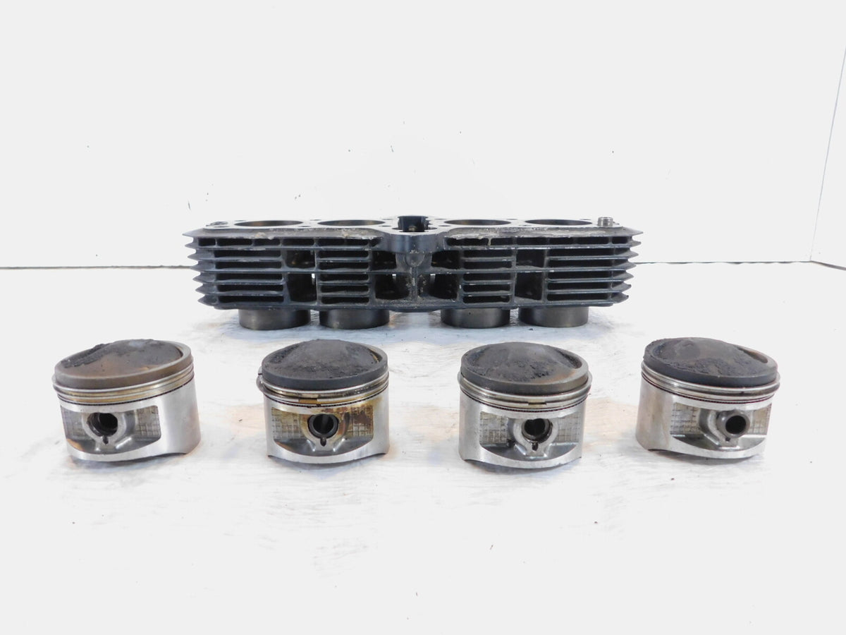 2000-2005 Kawasaki ZR-750 ZR-7S Engine Motor Cylinder Barrel Jugs w/ Pistons - C3 Cycle