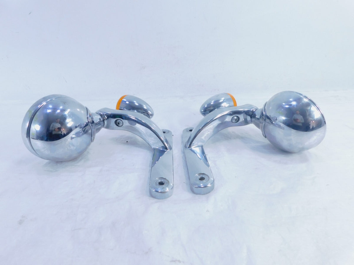 Harley Davidson Electra Glide Ultra Limited Auxiliary Fog Lights Mount Brackets - C3 Cycle