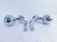 Harley Davidson Electra Glide Ultra Limited Auxiliary Fog Lights Mount Brackets - C3 Cycle