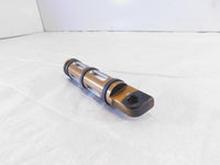 Single Harley Touring FXR Dyna Sportster & Softail Black Billet Footpeg Footrest - C3 Cycle