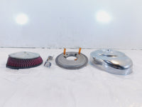Harley Davidson Dyna Super Glide & Low Rider Air Cleaner Airbox and Backplate - C3 Cycle