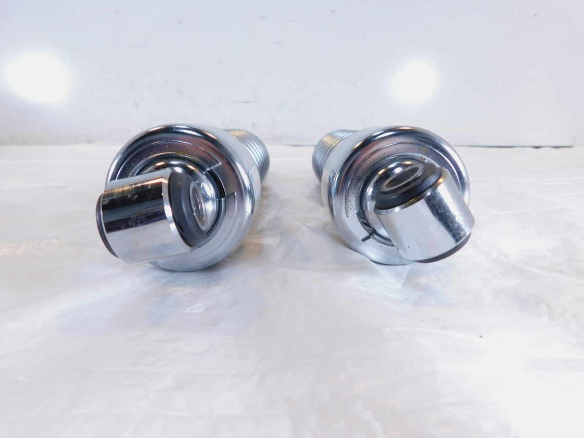 Harley Davidson Sportster 883 & 1200 11 1/2" Chrome Low Rear Shock Absorbers - C3 Cycle