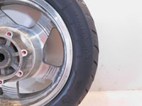 Kawasaki Vulcan Nomad & Nomad FI VN1500 Black Rear Wheel Rim & Tire 16" x 3.5" - C3 Cycle