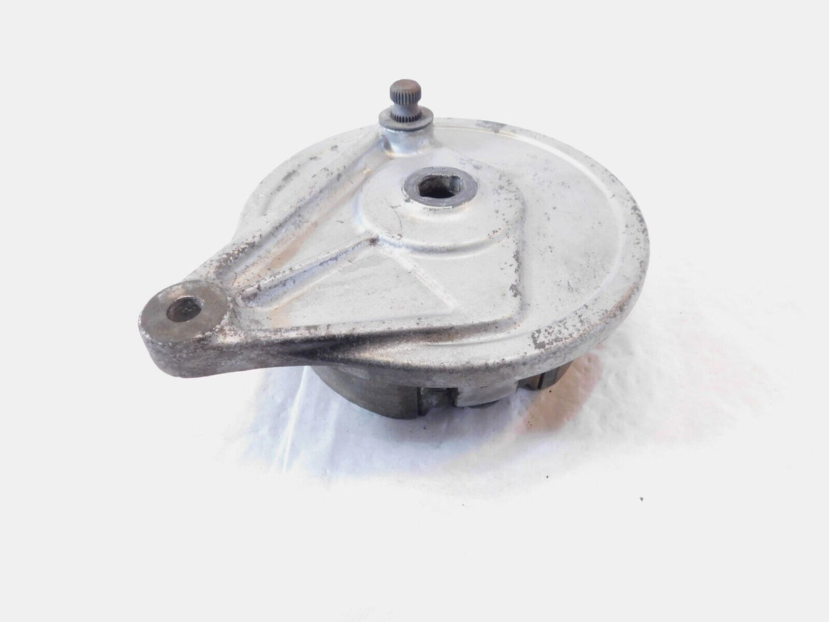 1985-1987 Honda CMX250 CMX250C Rebel 250 Rear Wheel Brake Shoe Hub & Mount Plate - C3 Cycle