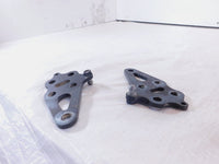 Pair Black 2008-2016 Polaris Victory Vision Engine Motor Mount Rear Brackets - C3 Cycle