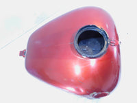 Harley Davidson Road Street & Electra Glide Red Fuel Gas Petrol Tank  -Dented - C3 Cycle