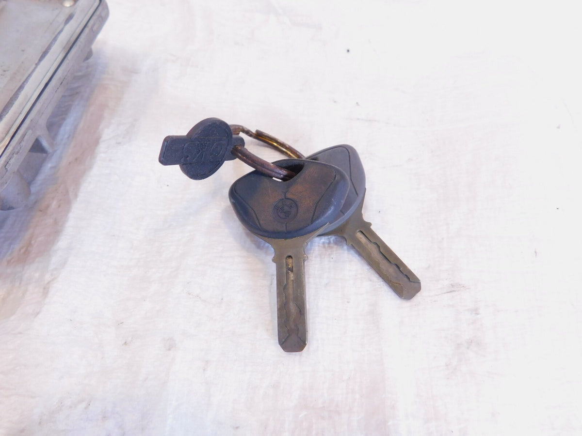 2005-2008 BMW R1200ST Ignition Switch Seat Steering Lock & Fuel Tank Cap Key Set - C3 Cycle
